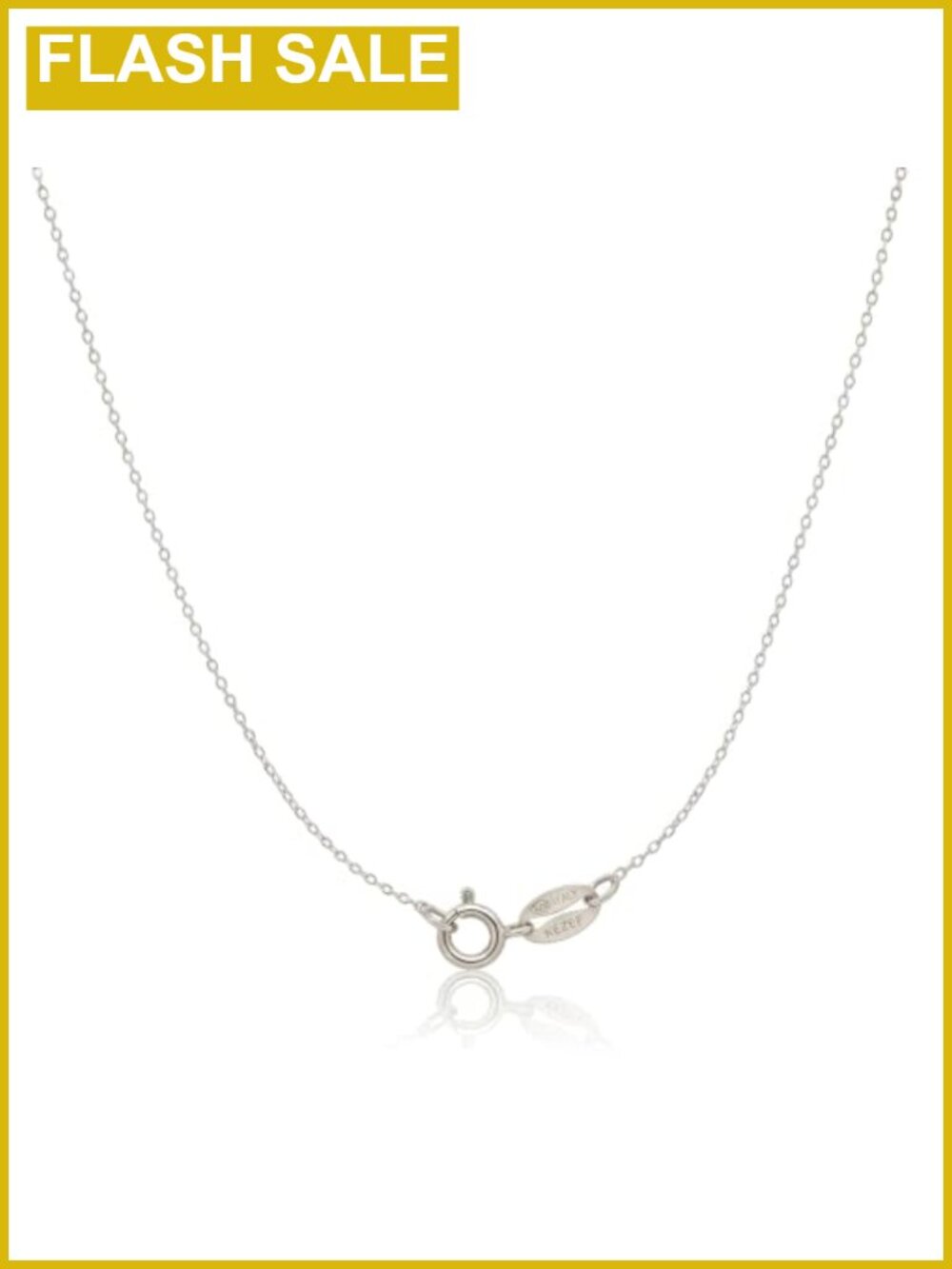 1mm Sterling Silver Cable Chain Necklace Pendant Charm Layering Thin Dainty